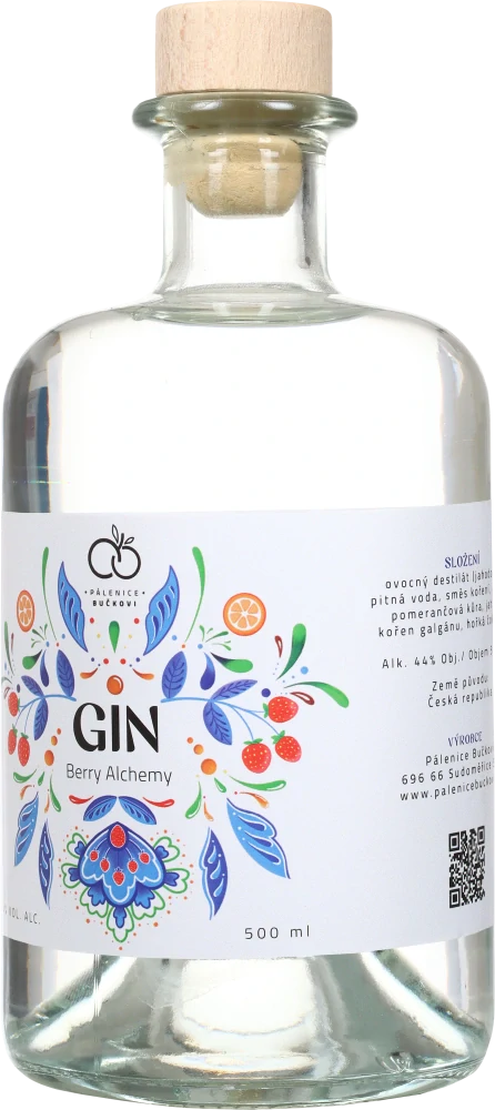 GIN Berry Alchemy 44% - 500 ml