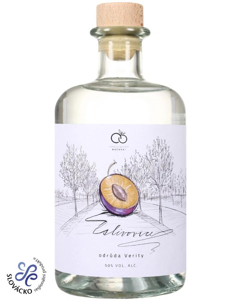 Slivovice odrůda Verity 50% - 500 ml