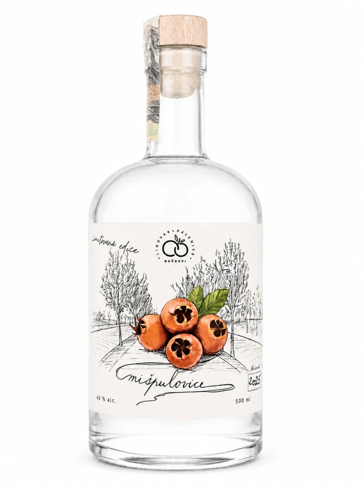 Mišpulovice limitovaná edice 48% - 500 ml