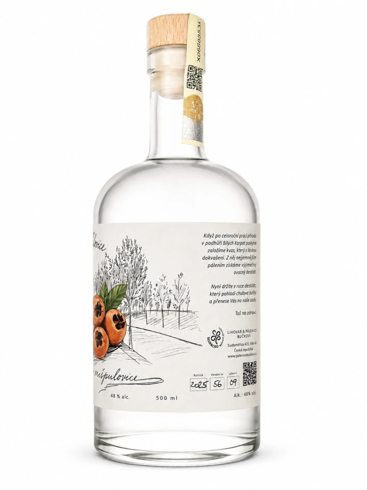 Mišpulovice limitovaná edice 48% - 500 ml