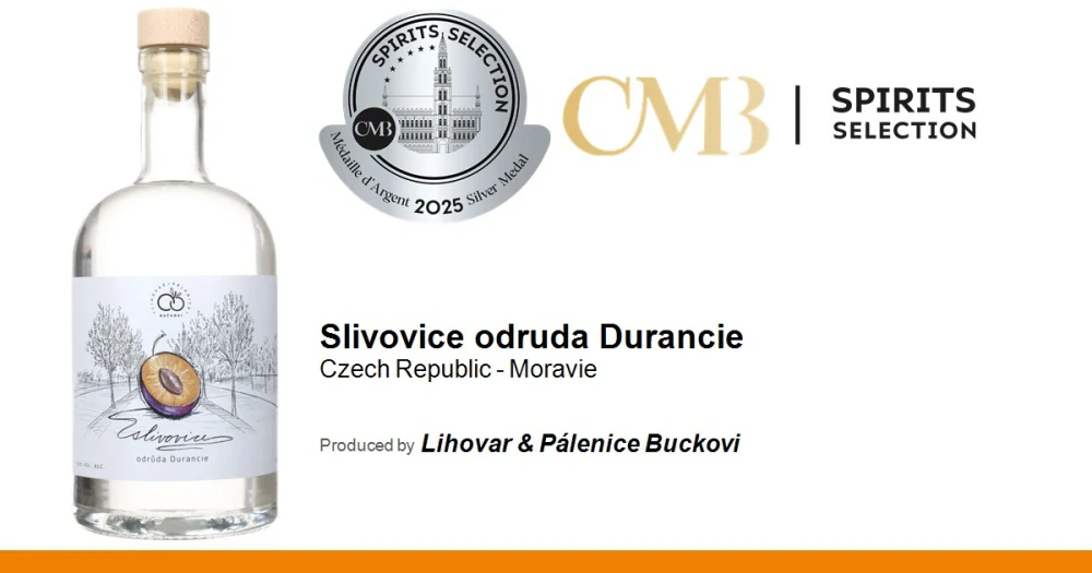 Slivovice odrůda Durancie 50% - 500 ml