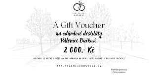 Gift voucher v hodnotě 2 000,- Kč 